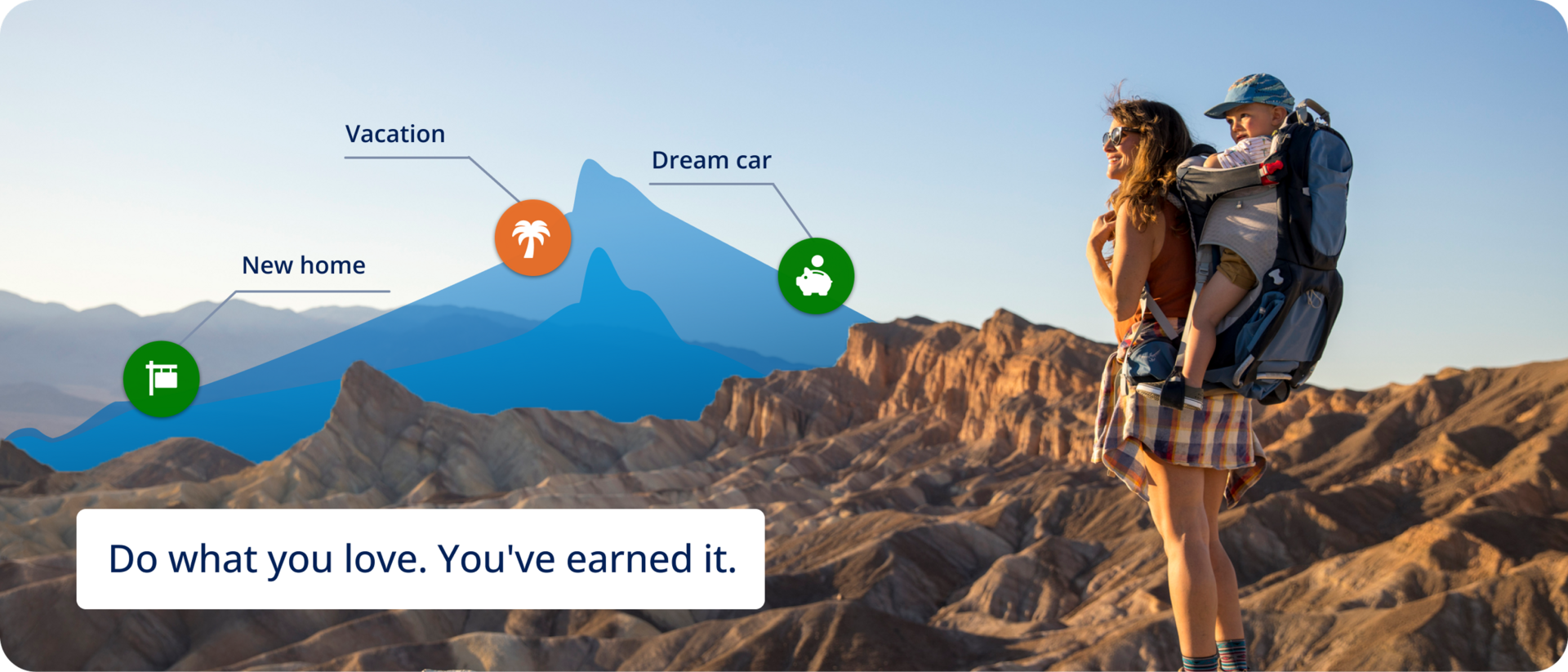 Do what you love. You've earned it.